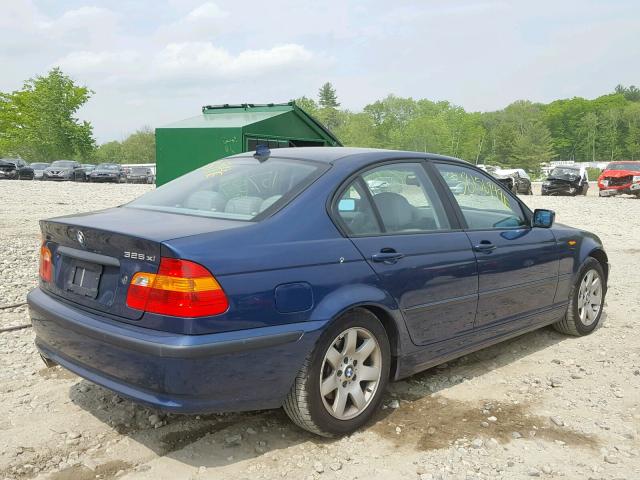 WBAEU33454PR13504 - 2004 BMW 325 XI BLUE photo 4