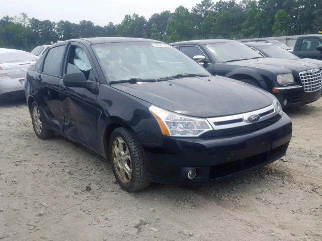 1FAHP36N19W124118 - 2009 FORD FOCUS SES BLACK photo 1