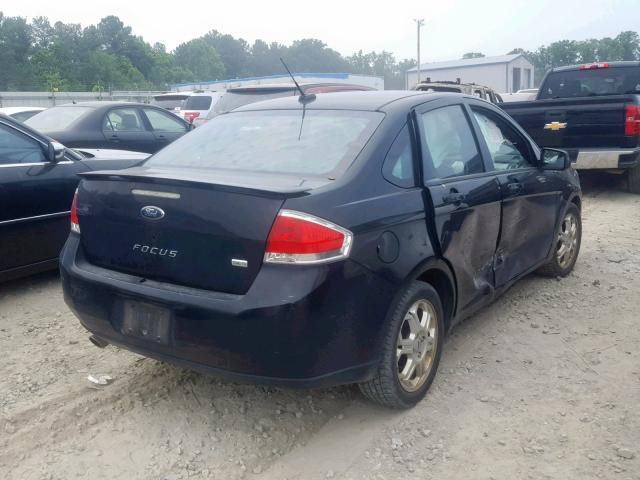 1FAHP36N19W124118 - 2009 FORD FOCUS SES BLACK photo 4