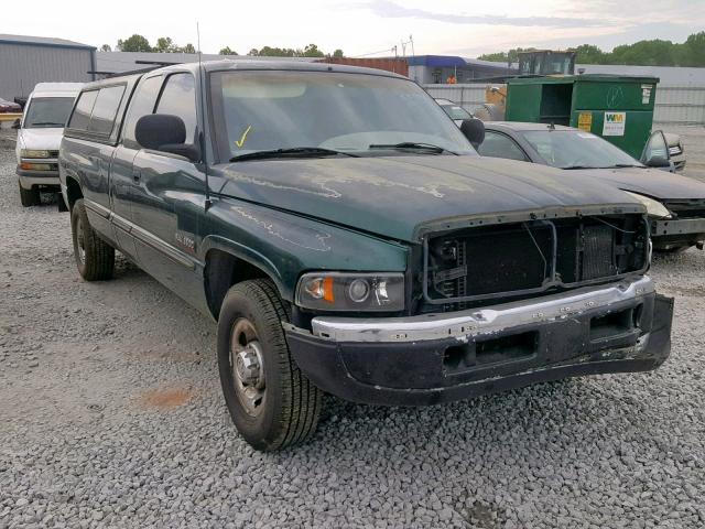 1B7KC2365WJ239851 - 1998 DODGE RAM 2500 GREEN photo 1