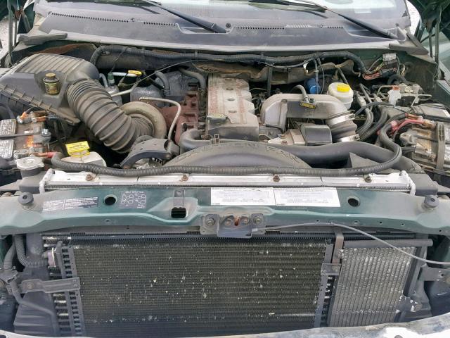 1B7KC2365WJ239851 - 1998 DODGE RAM 2500 GREEN photo 7