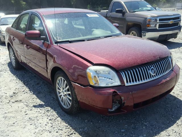 1MEFM42155G606516 - 2005 MERCURY MONTEGO PR RED photo 1