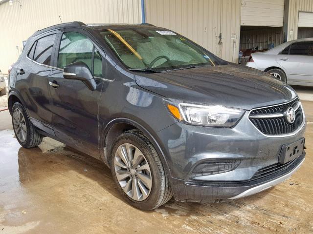 KL4CJASB7JB625364 - 2018 BUICK ENCORE PRE CHARCOAL photo 1