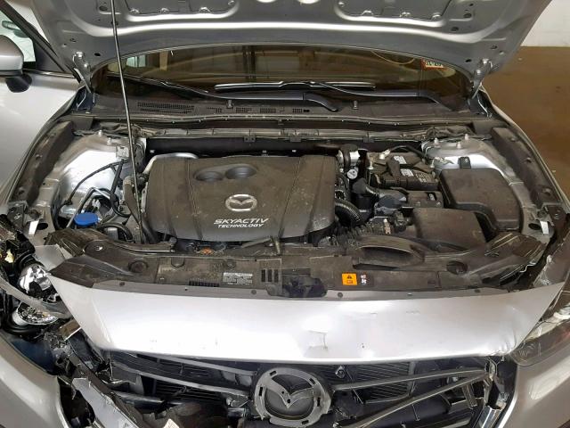 3MZBN1V35JM261249 - 2018 MAZDA 3 TOURING SILVER photo 7