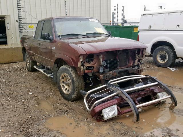 4F4YR46V23TM03846 - 2003 MAZDA B3000 CAB BURGUNDY photo 1