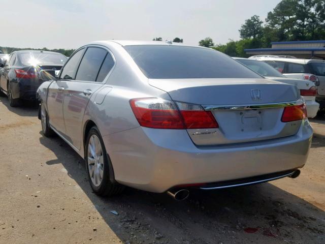 1HGCR3F86DA043356 - 2013 HONDA ACCORD EXL SILVER photo 3