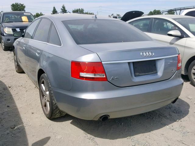 WAUDH74F48N017803 - 2008 AUDI A6 3.2 QUA SILVER photo 3