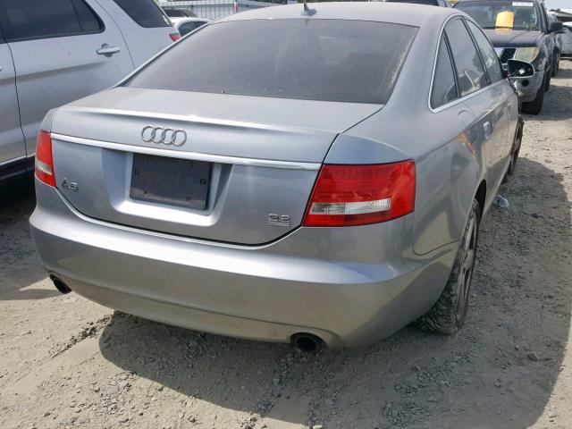 WAUDH74F48N017803 - 2008 AUDI A6 3.2 QUA SILVER photo 4