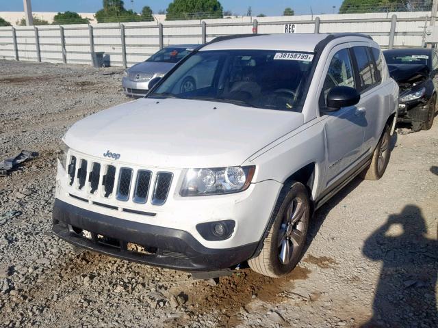 1C4NJCBA4GD535992 - 2016 JEEP COMPASS SP Ақ фото 2