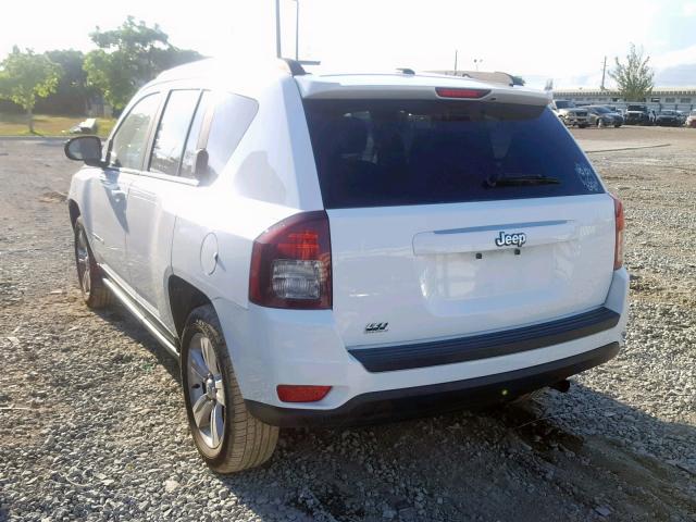1C4NJCBA4GD535992 - 2016 JEEP COMPASS SP Ақ фото 3