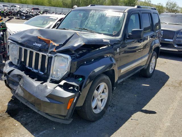 1J4PN5GKXBW537991 - 2011 JEEP LIBERTY LI BLACK photo 2