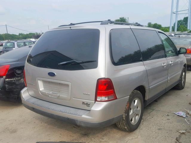 2FMZA57675BA77249 - 2005 FORD FREESTAR S SILVER photo 4