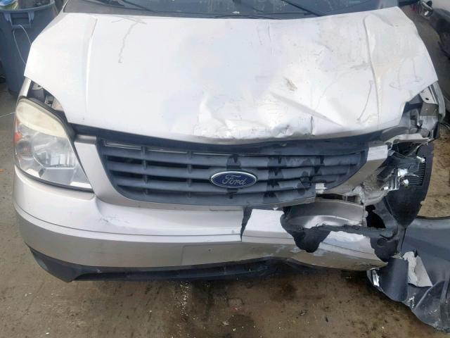 2FMZA57675BA77249 - 2005 FORD FREESTAR S SILVER photo 9