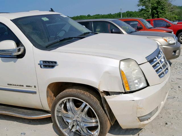 1GYFK66887R232852 - 2007 CADILLAC ESCALADE E CREAM photo 9