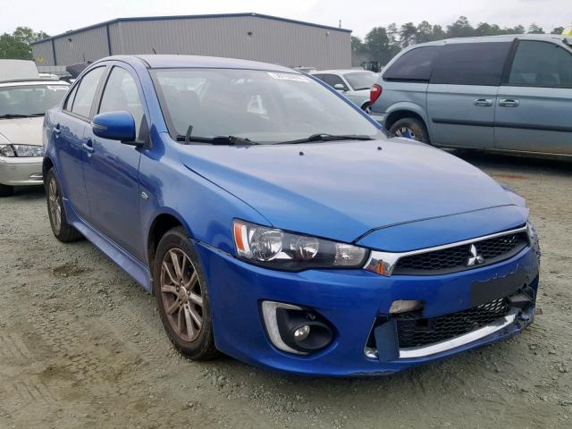 JA32U2FU2GU000523 - 2016 MITSUBISHI LANCER ES BLUE photo 1