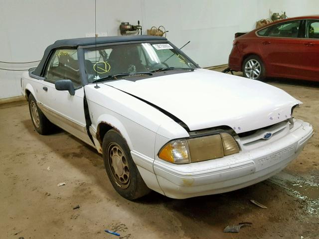 1FACP44MXNF115924 - 1992 FORD MUSTANG LX WHITE photo 1