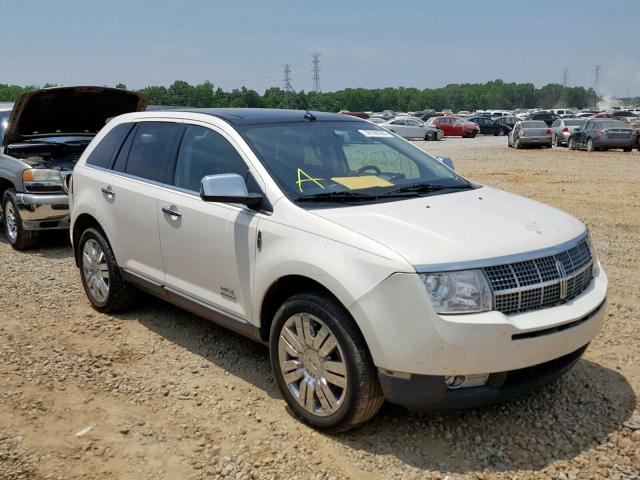 2LMDU68C98BJ14208 - 2008 LINCOLN MKX WHITE photo 1