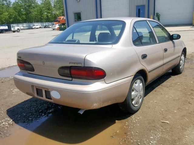 1Y1SK5363RZ037838 - 1994 GEO PRIZM BASE TAN photo 4