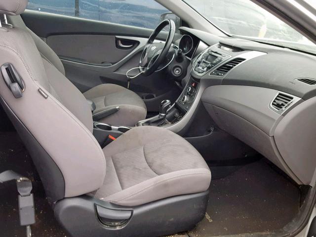 KMHDH6AH8EU028609 - 2014 HYUNDAI ELANTRA CO SILVER photo 5