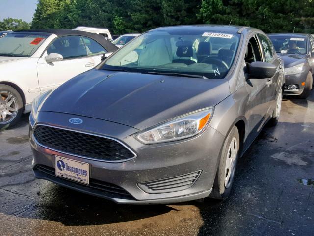 1FADP3E24FL281600 - 2015 FORD FOCUS S GRAY photo 2