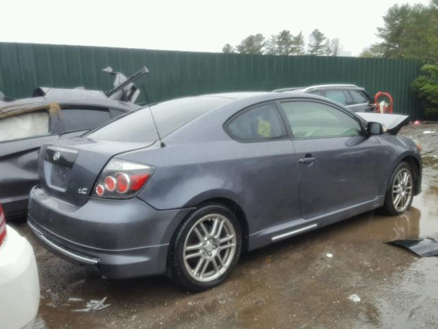 JTKDE167X80273223 - 2008 TOYOTA SCION TC ნაცრისფერი ფოტო 4