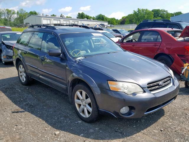 4S4BP62C277322926 - 2007 SUBARU OUTBACK OU GRAY photo 1