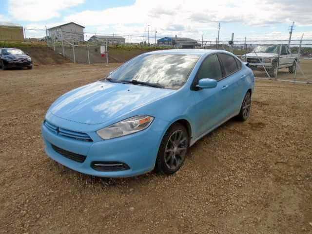 1C3CDFBA2DD171880 - 2013 DODGE DART SXT BLUE photo 2