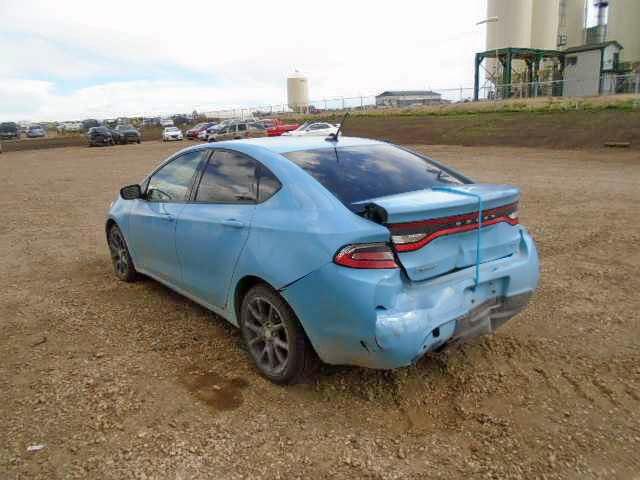 1C3CDFBA2DD171880 - 2013 DODGE DART SXT BLUE photo 3