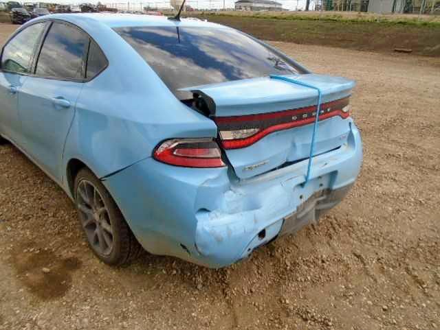 1C3CDFBA2DD171880 - 2013 DODGE DART SXT BLUE photo 9