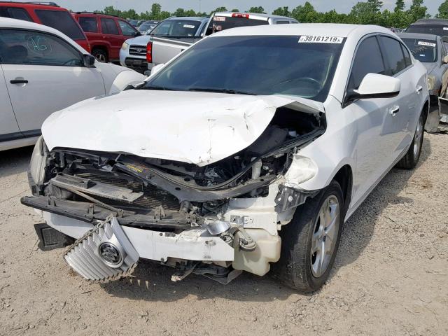 1G4GA5EC3BF162101 - 2011 BUICK LACROSSE C WHITE photo 2