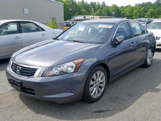 1HGCP26339A091909 - 2009 HONDA ACCORD LX GRAY photo 2