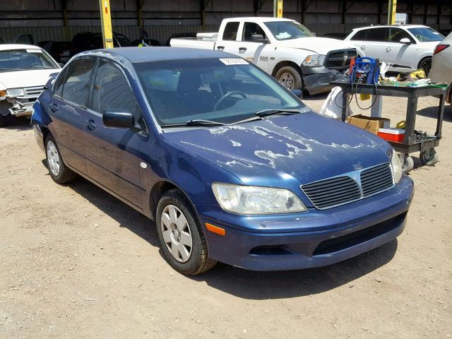 JA3AJ26E63U113642 - 2003 MITSUBISHI LANCER ES BLUE photo 1