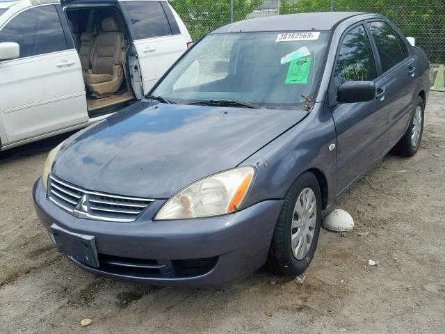 JA3AJ26E26U059003 - 2006 MITSUBISHI LANCER ES GRAY photo 2