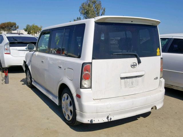 JTLKT324554025837 - 2005 TOYOTA SCION XB 白色 照片 3