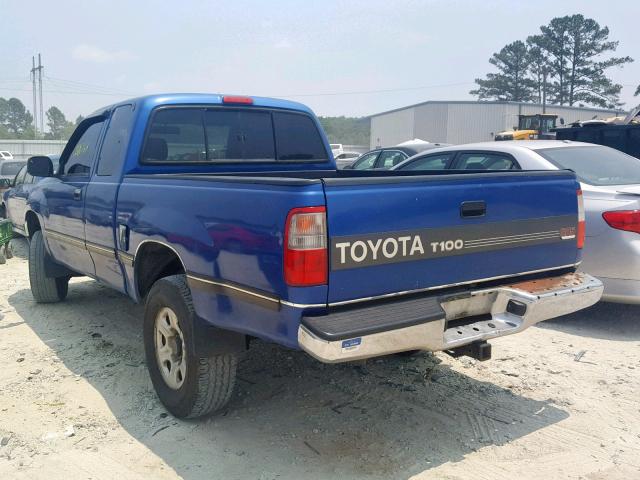 JT4UN24DXT0023737 - 1996 TOYOTA T100 XTRAC BLUE photo 3