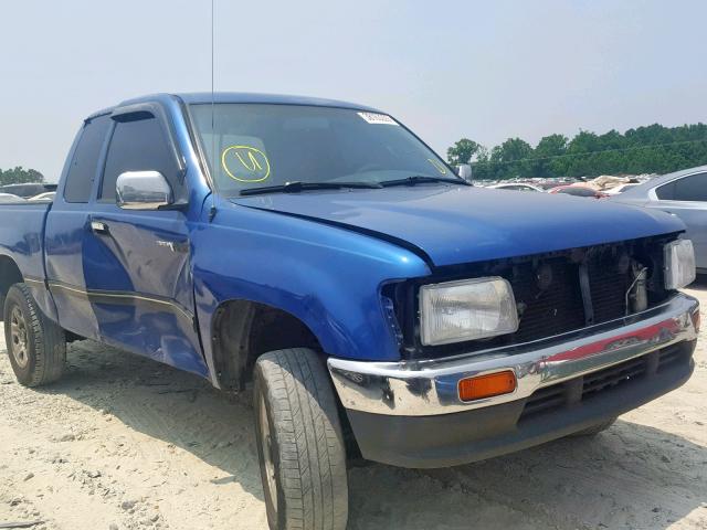 JT4UN24DXT0023737 - 1996 TOYOTA T100 XTRAC BLUE photo 9