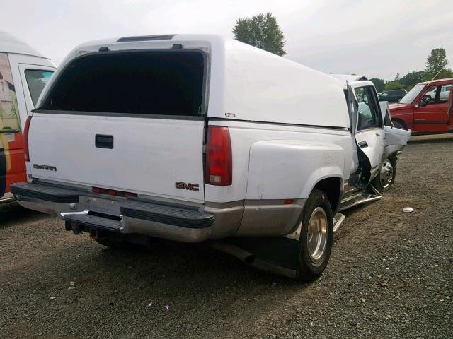 1GTHK39J2WF040435 - 1998 GMC SIERRA K35 WHITE photo 4