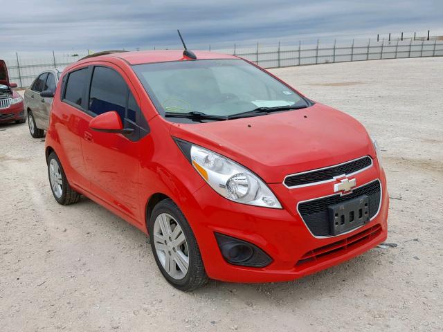 KL8CB6S96FC789261 - 2015 CHEVROLET SPARK LS RED photo 1