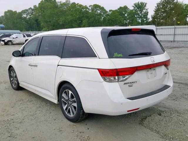 5FNRL5H96FB074628 - 2015 HONDA ODYSSEY TO WHITE photo 3