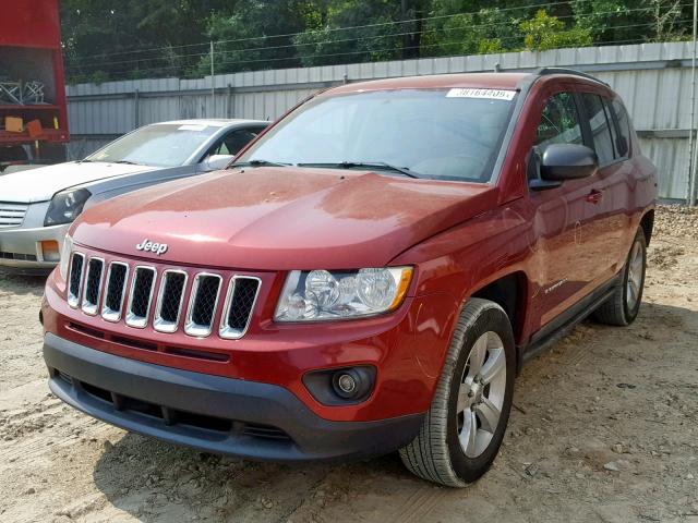 1J4NT1FA7BD138420 - 2011 JEEP COMPASS SP 勃艮第红 照片 2