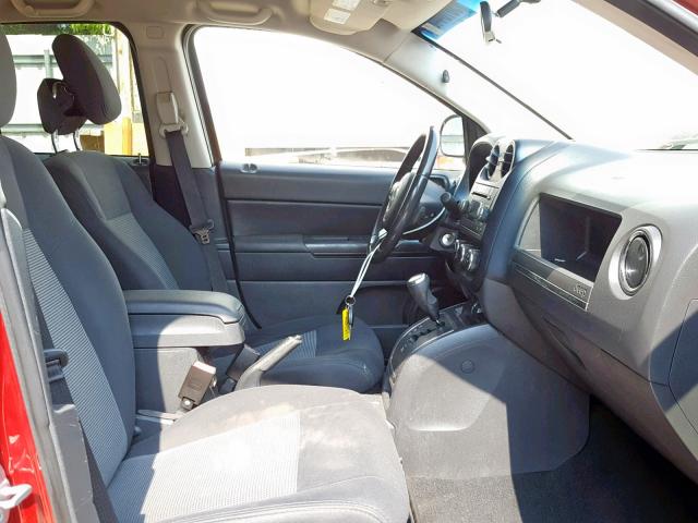 1J4NT1FA7BD138420 - 2011 JEEP COMPASS SP 勃艮第红 照片 5