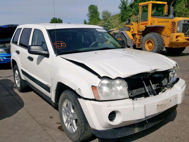 1J4GR48K46C313152 - 2006 JEEP GRAND CHER WHITE photo 1