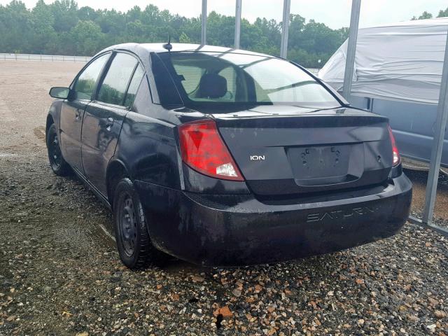 1G8AJ55F36Z186000 - 2006 SATURN ION LEVEL BLACK photo 3