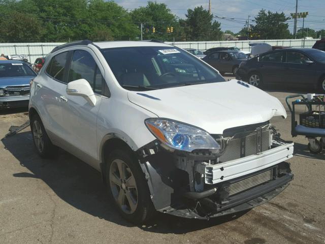 KL4CJHSB2EB536817 - 2014 BUICK ENCORE PRE WHITE photo 1