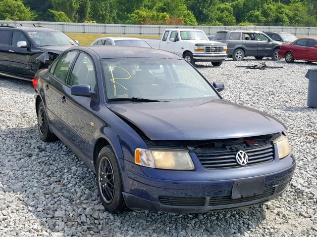 WVWMA63B0XE288890 - 1999 VOLKSWAGEN PASSAT GLS BLUE photo 1