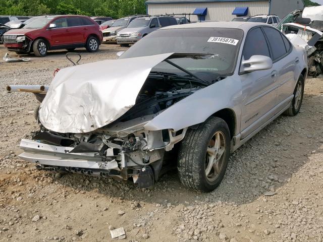 1G2WP52K42F166608 - 2002 PONTIAC GRAND PRIX SILVER photo 2