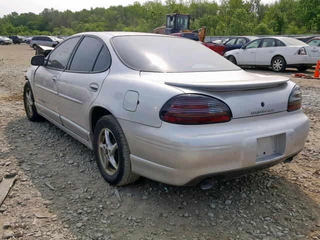 1G2WP52K42F166608 - 2002 PONTIAC GRAND PRIX SILVER photo 3