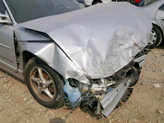 1G2WP52K42F166608 - 2002 PONTIAC GRAND PRIX SILVER photo 9