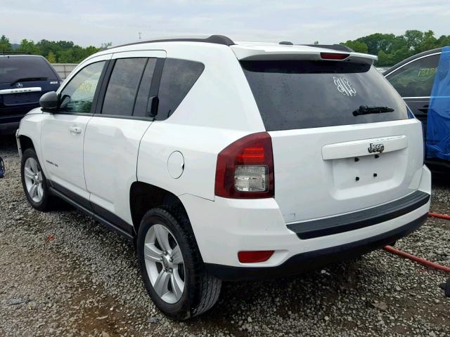 1C4NJCBA0GD621543 - 2016 JEEP COMPASS SP თეთრი ფოტო 3