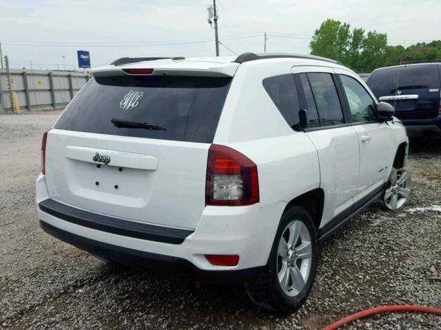 1C4NJCBA0GD621543 - 2016 JEEP COMPASS SP თეთრი ფოტო 4